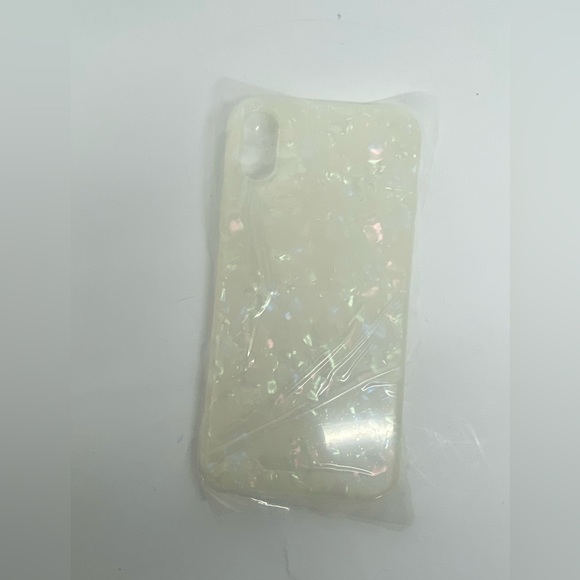 CLEAR HOLOGLITTER PHONE CASE FOR IPHONE X & XS NEW/UNUSED - Picture 2 of 5